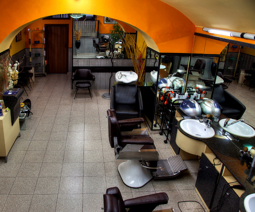 la barberia di Luca Conti vista dall alto